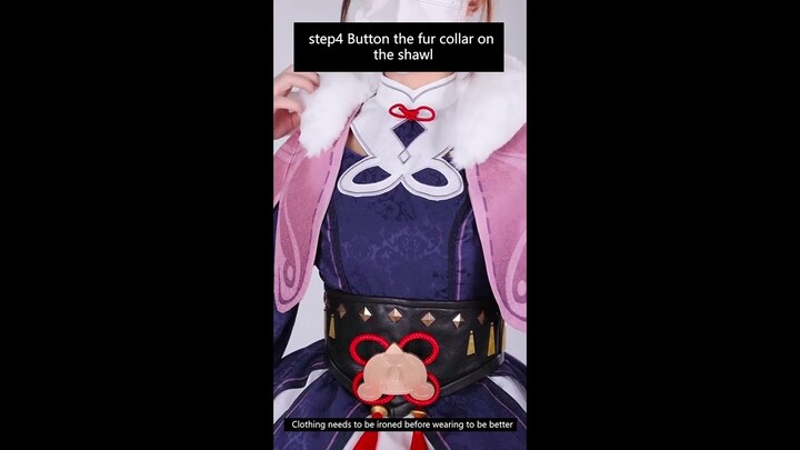 [Tutorial] DokiDoki-SR Game Genshin Impact Yun Jin Cosplay Costume