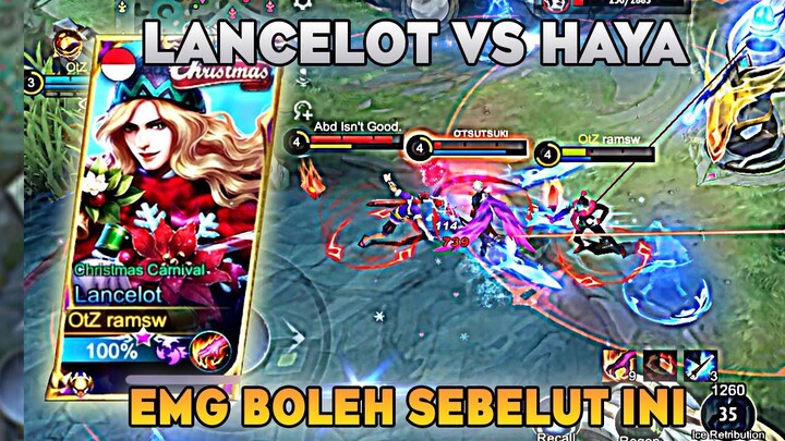 Lancelot vs Hayabusa, Emg Boleh Sebelut ini wkkwkw