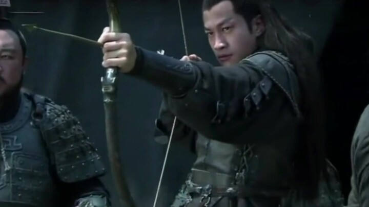 Zhang Fei: Saya dapat menarik busur seberat 800 jin. Lu Bu: Bawakan aku busur ukirku yang berharga i