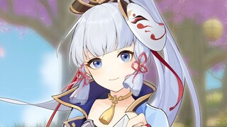 [Kamisato Ayaka membaca surat ucapan selamat] Tolong temui aku lagi di bawah bulan!