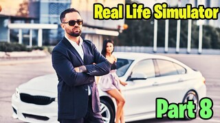 Entering Virtual World 😂 | Real Life Simulator Gameplay 😆 | Part 8 | George Gaming |