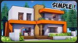 Cara Membuat Rumah Modern Perumahan Simple & Minimalis ! || Minecraft Modern Pt.47