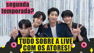 LIGHT ON ME LIVE: SOBRE A SEGUNDA TEMPORADA + COMENTÁRIOS DOS ATORES!