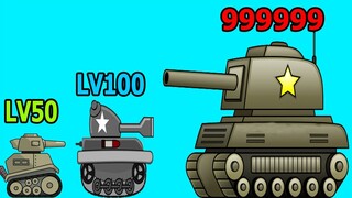 Tôi Nâng Cấp Tiến Hóa Xe Nhỏ Thành Xe Tăng Hiện Đại Nhất Max LVL - Top Game Android Ios Thành EJ