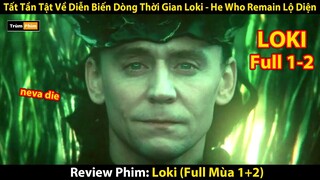 Thần Lừa Lọc Loki Xuyên Không Thiết Lập Lại Hệ Thống Thời Gian | Review Phim: Loki Full Mùa 1+2
