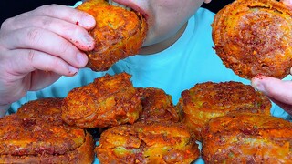 Eat a spicy and crispy root box and listen to a different chewing sound!