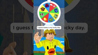 POOR BACON spinning fruit on the Blox Fruits roulette wheel! #shorts