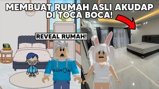 Aku Membuat Rumah ASLI @AKUDAP  Di Toca Boca! Ada Lift Nya?! - Toca Boca Indonesia