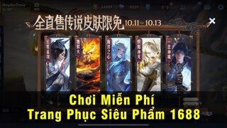 VGVD | Trang Phục Siêu Phẩm NGU CƠ Tước Linh - Chơi Miễn Phí Trang Phục 1688 Từ 11.10 - 13.10