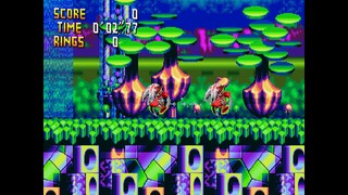 Knuckles' Chaotix [Extras: Sound Test/**********/Metal Sonic Kai/Bad Ending] (No Commentary)