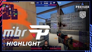 [HIGHLIGHTS] MIBR VS PAIN | SEMI-FINAL | BLAST SPRING SHOWDOWN 2022 NA