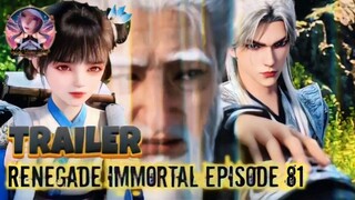 🟣Renegade Immortal Episode 81 √ Zhou Ru Reinkarnasi Li Muwan Ternyata BISU 😱