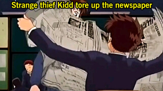 Handwork. Restore Newspaper. Kid The Thief In Comic