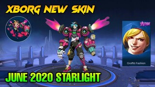 JUNE 2020 STARLIGHT SKIN IN MOBILE LEGENDS | GRAFFITI FASHION | Mobile Legends Bang Bang