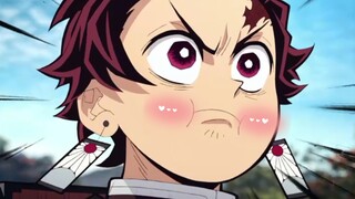 [ Demon Slayer ] If you can't win, you just act cute. Are you serious? Tanjiro