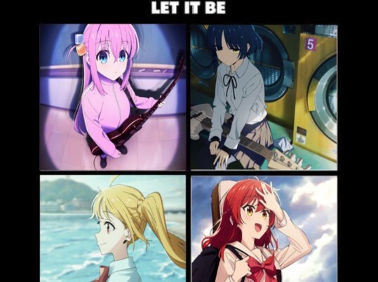 【孤独摇滚x披头士】Let it be-顺其自然