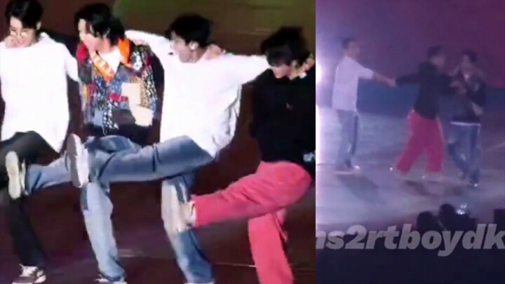 【SEVENTEEN】Cool Recycling 🐯 Little Brother and 🐸 Little Brother, Four-Member Rabbit Dance