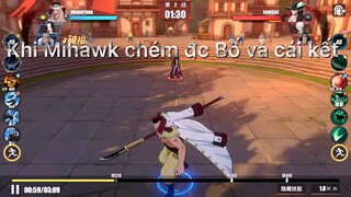 bố già chạm chán Mihawk One piece fighting path nhá