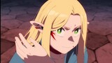 Marcille Fight with Lunatic Magician, marcille gets mad | Delicious in Dungeon Episode 13