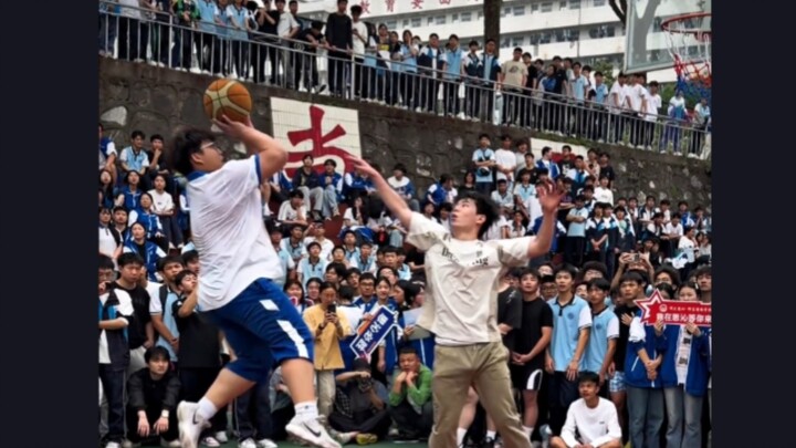 No way, bro—300-pound back-to-the-basket jump shot?!