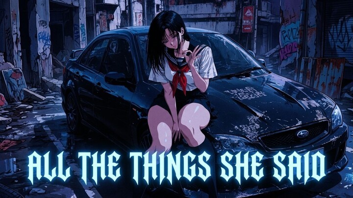 All The Things She Said (t.A.T.u. Cover) // Coldwave, Gothic Post-Punk, Slowcore