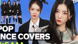 24人大型女团tripleS小分队AAA翻跳「aespa/LE SSERAFIM/(G)I-DLE/ITZY/IVE」舞蹈视频公开！