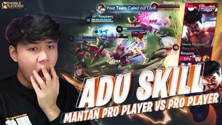 ADU SKILL PARTY MANTAN PRO PLAYER VS PRO PLAYER SEKARANG ! - Mobile Legends