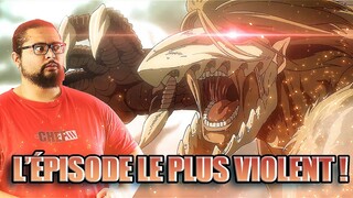 SHINGEKI NO KYOJIN REVIEW S4 #27 | L'ÉPISODE LE PLUS VIOLENT !