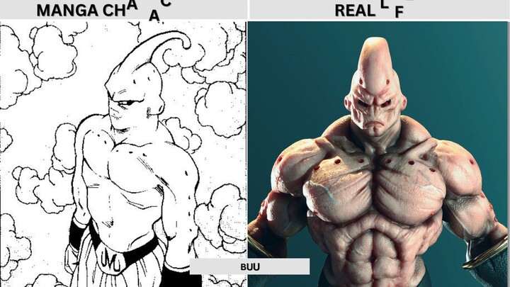 DRAGON BALL MANGA CHARACTERS IN REAL LIFE - ANIMO RANKER