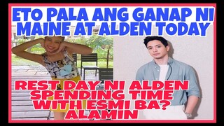 MAINE MENDOZA AT ALDEN RICHARDS ANDITO PALA NGAYONG ARAW. ALAMIN