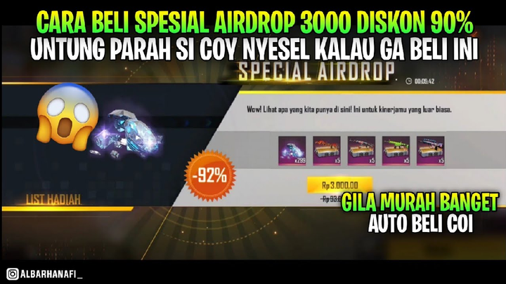 cara beli spesial airdrop murah