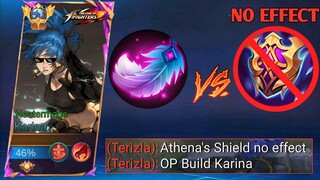 BEST ITEM TO COUNTER ATHENA'S SHIELD USING KARINA | TOP 1 GLOBAL KARINA BUILD & EMBLEM