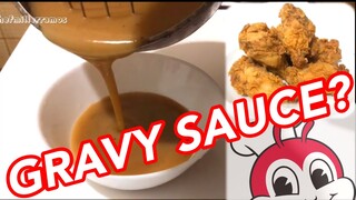 How to make easy gravy sauce Jollibee style