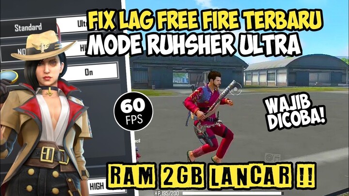 FIX LAG FREE FIRE SETELAH UPDATE | CONFIG ANTI PATAH PATAH RAM 2GB FF | CONFIG FF NO LAG TERBARU