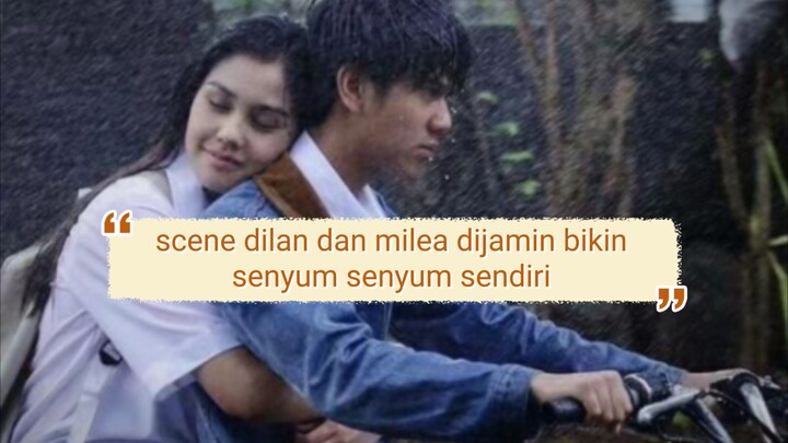 dilan dan milea bikin baper scene 😗😩