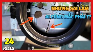 Những Sai Lầm Ai Cũng Mắc Phải Khi Chơi PUBG Mobile | Solo Squad 24 KILLS | Karos TV
