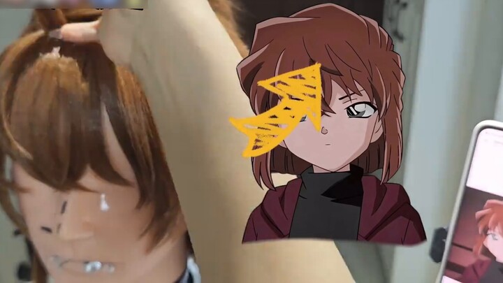 [SEVEN] Is this... Is this Haibara Ai's hairstyle tutorial?