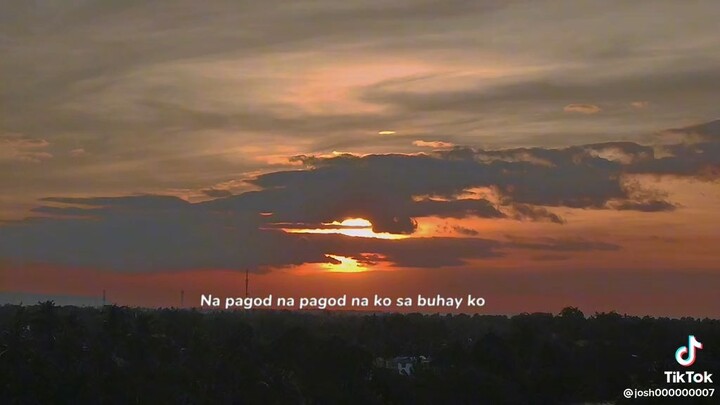 Hirap din pala at nakakapagod din pag sayo lahat nakaasa ang pamilya mo ganon talaga pamilya m sil