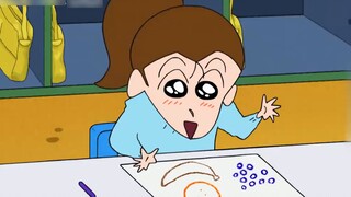 Xiaoxin and his friends became crayons and worked hard to complete their mission.
