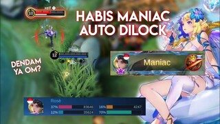 LUNOX MANIAC EH DILOCK? TETEP GAKASIH AMPUN MUSUHNYA! Mobile Legends