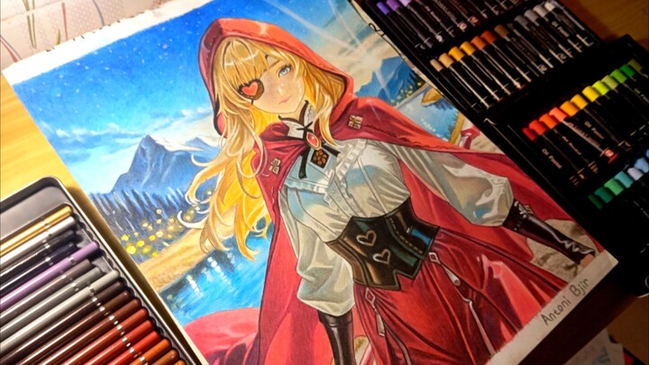 Cara Menggambar Ruby MLBB | DrawNime