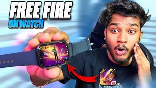 PLAYING FREE FIRE ON WATCH 😱  - GARENA FREE FIRE