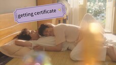 #revengedlove getting a certificate 😍✨