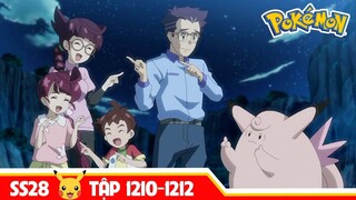 Review Pokemon SS28 TẬP 1210-1212 , Đại Hội Bật thầy Pokemon phần 2