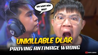 DLAR PROVING ANTIMAGE WRONG ABOUT HIM . . . 😲