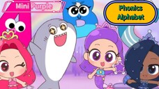Mini Purple Phonics Alphabet (Part 02) (M to Z)