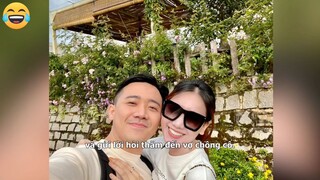 MC Trấn Thành dương tính với Covid-19, Hari Won đăng dòng trạng thái hoang mang