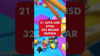 Stumble Guys Ramai! 18 Juta Pemain Harian! #stumbleguys #fallguys #freegame #mobilegame
