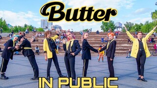 4K俄罗斯女舞团HipeVisioN帅气Butter翻跳（一镜到底）