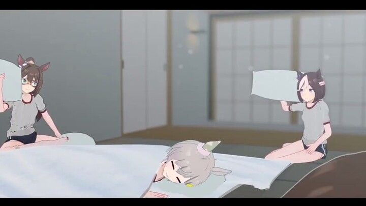 The most powerful generation's sleepover time